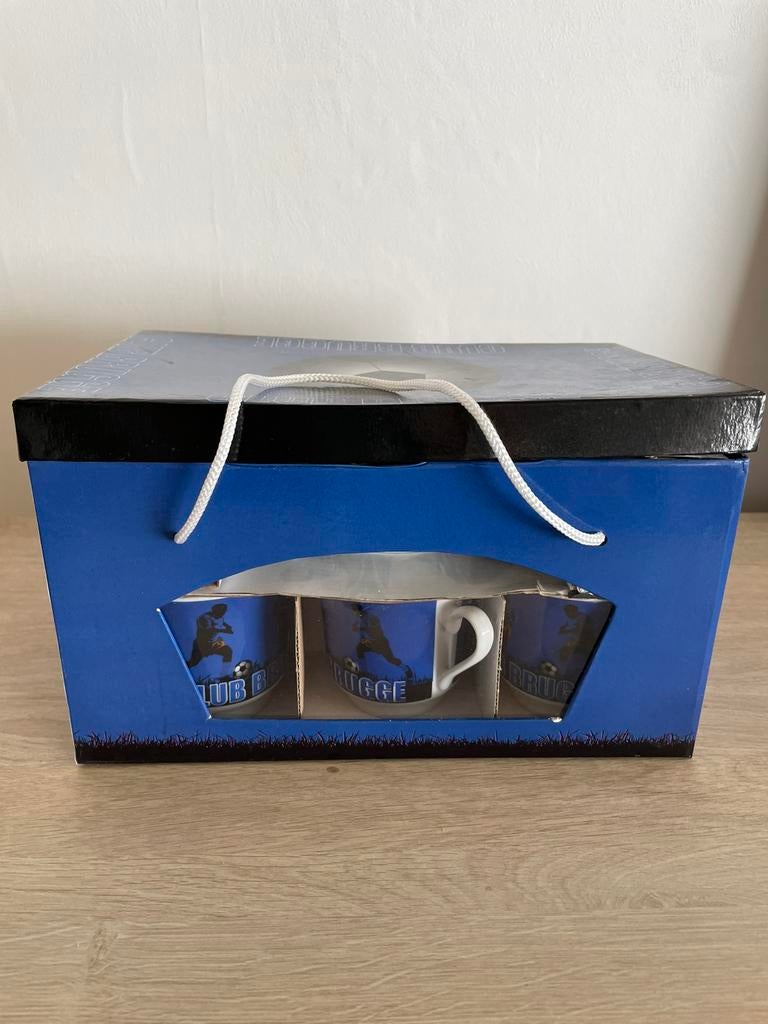 Nieuw koffie servies Club Brugge, Huis en Inrichting, Ophalen of Verzenden, Zo goed als nieuw