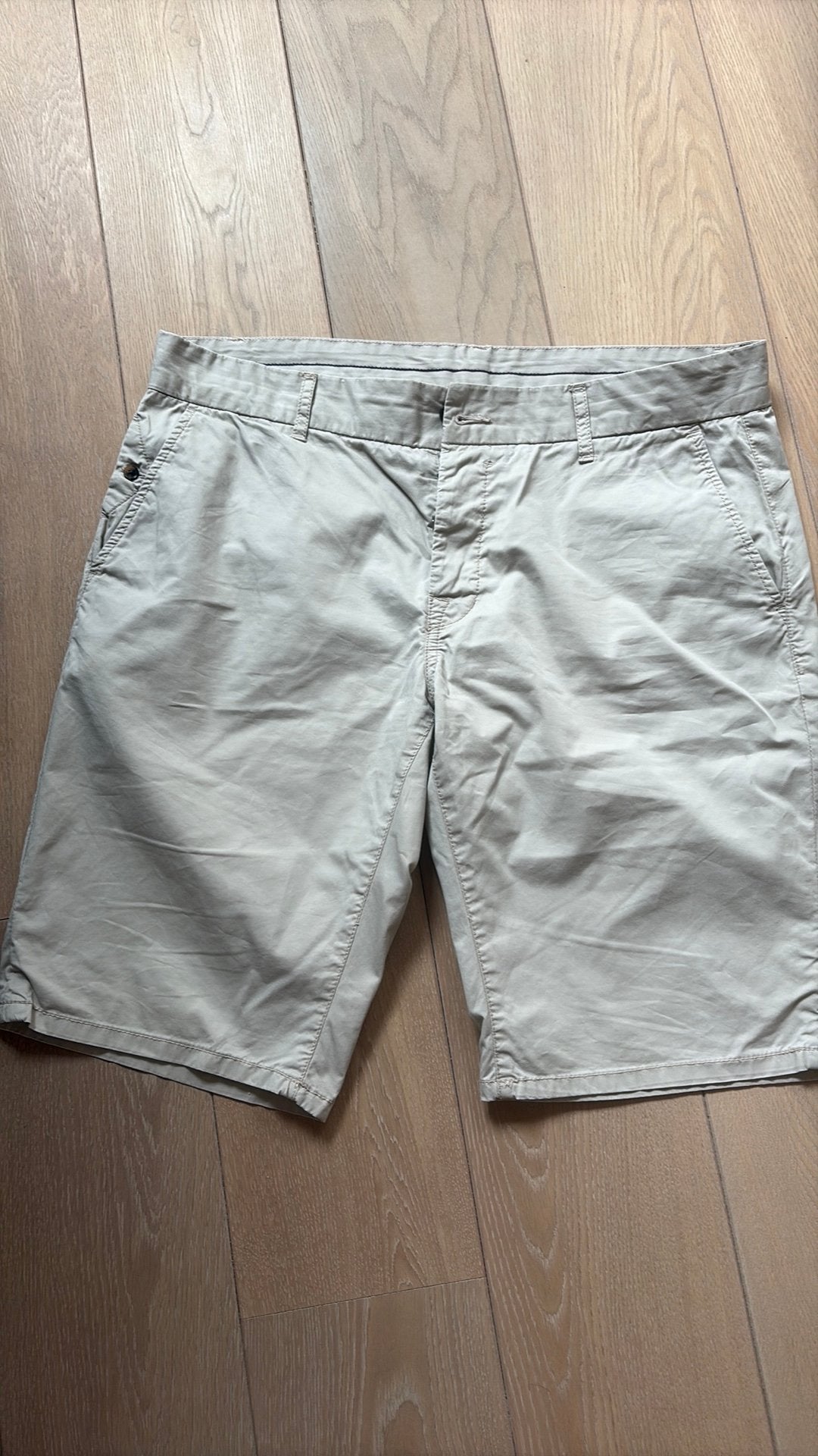 Korte herenbroek maat 46, Ophalen of Verzenden, Zo goed als nieuw, Maat 46 (S) of kleiner, Beige