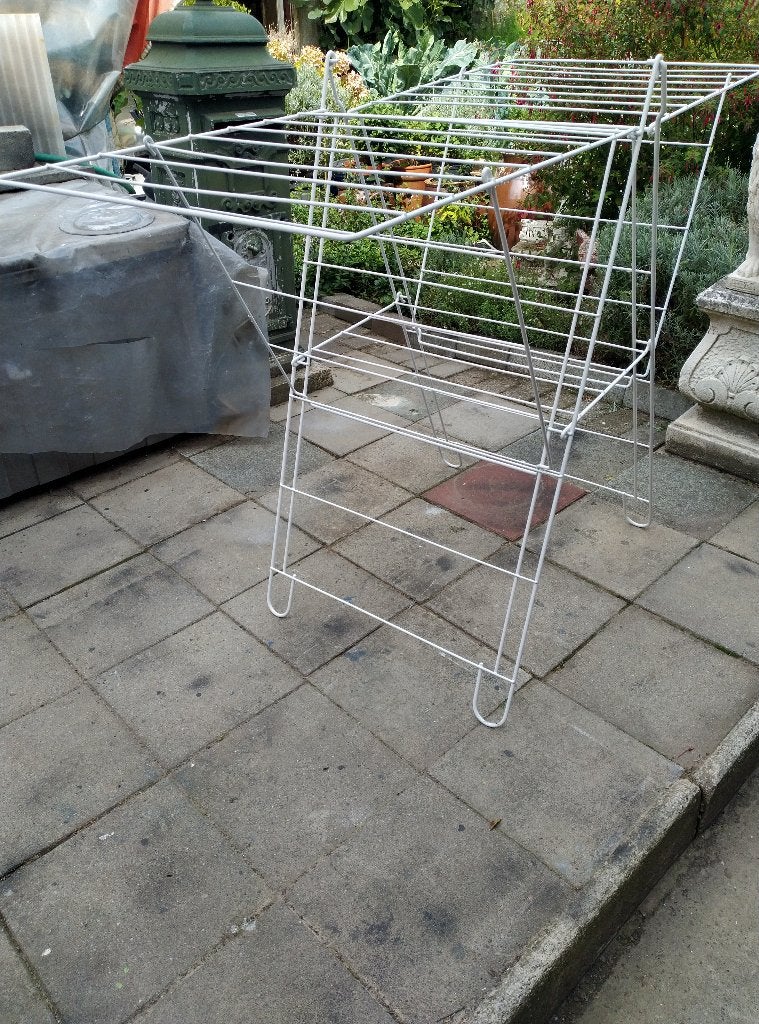DROOGREK  als nieuw ,zeer stevig, Tuin en Terras, Droogmolens en Wasrekken, Ophalen, Zo goed als nieuw