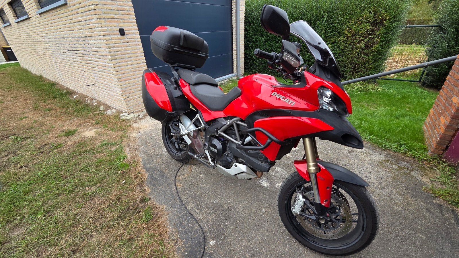 Ducati Multistrada 1200 bj 2014, Motoren, ABS, 2 cilinders, Motorrijbewijs A, Gebruikt