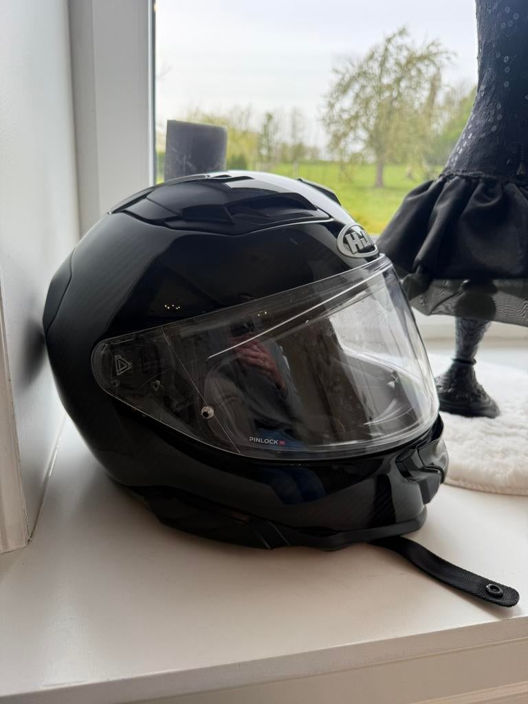 HJC F71 Carbon Helm ,Maat M , Smart HJC, Motoren, M, Heren, HJC, Ophalen of Verzenden