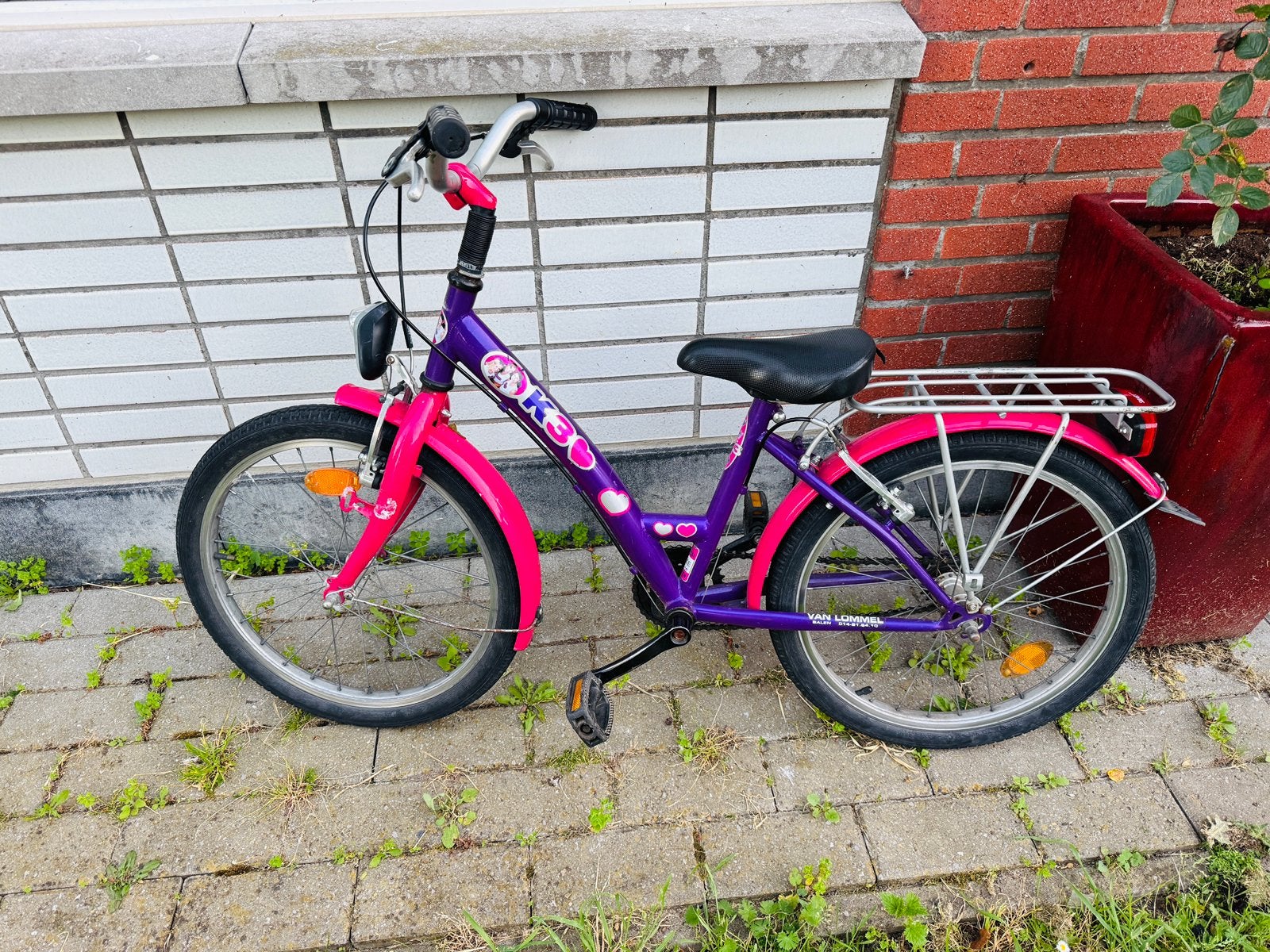 K3 Meisjesfiets te koop 20 inch, Fietsen en Brommers, Ophalen of Verzenden, Zo goed als nieuw, 20 inch