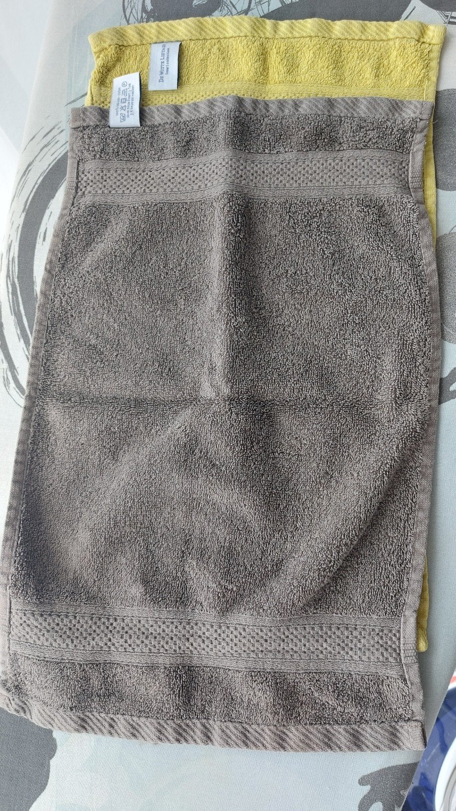 2 gastendoekjes de witte litaer, Ophalen, Zo goed als nieuw, Gastendoekje