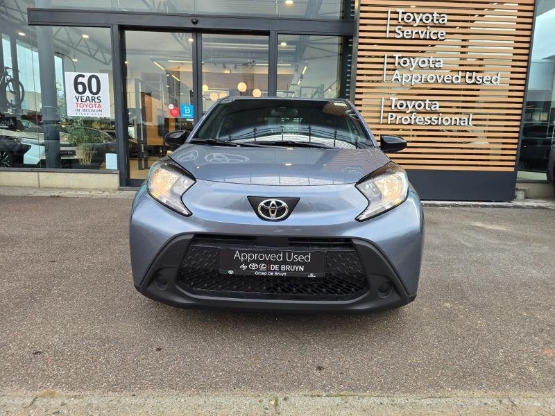 Toyota Aygo play, Automaat, Euro 6, Blauw, 72 pk
