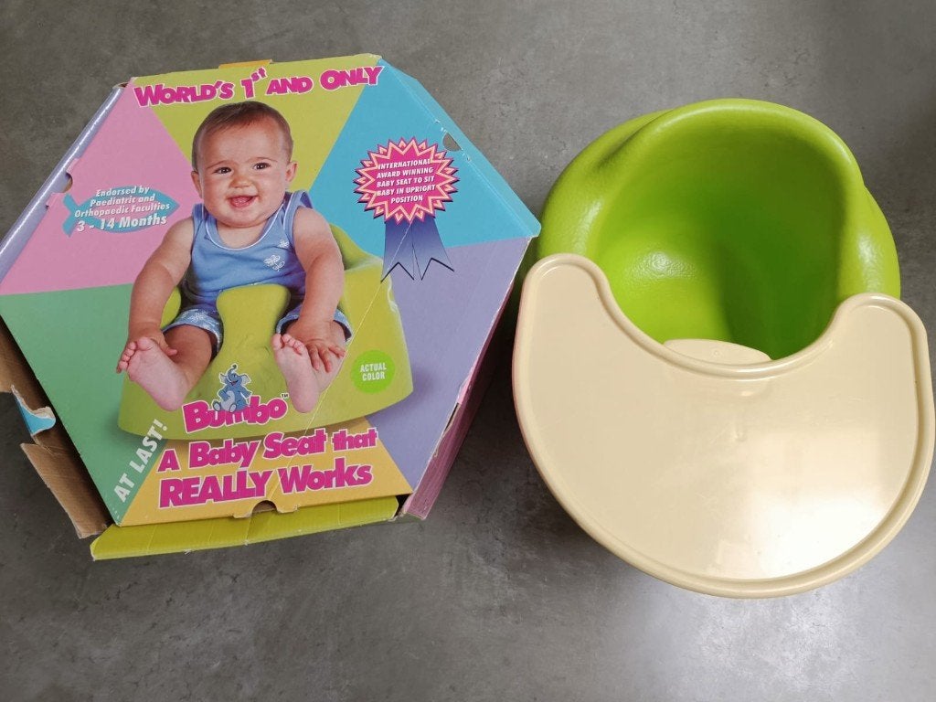 Bumbo limo green met tafeltje, Ophalen