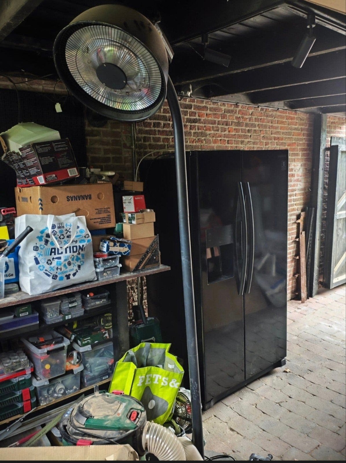 Eurom Sunset 2000 Terrasverwarmer - 2000W, Tuin en Terras, Ophalen, Elektrisch, Parasol