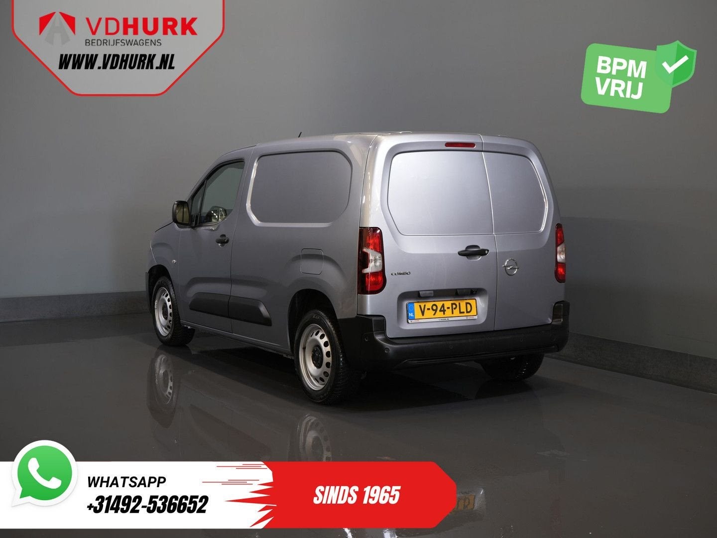Opel Combo 1.2 Turbo BENZINE 3Pers./ Carplay/ Navi/ Camera/, Argent ou Gris, Achat, Entreprise, Opel