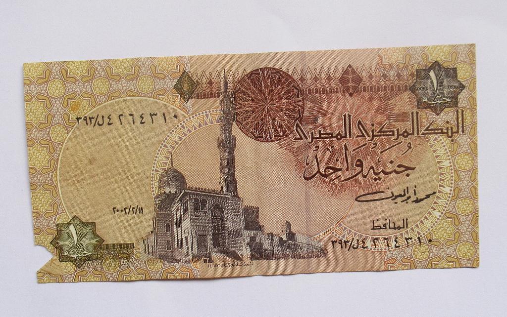 Egypte  1 Pound  2002, Timbres & Monnaies, Billets de banque | Afrique, Envoi, Égypte
