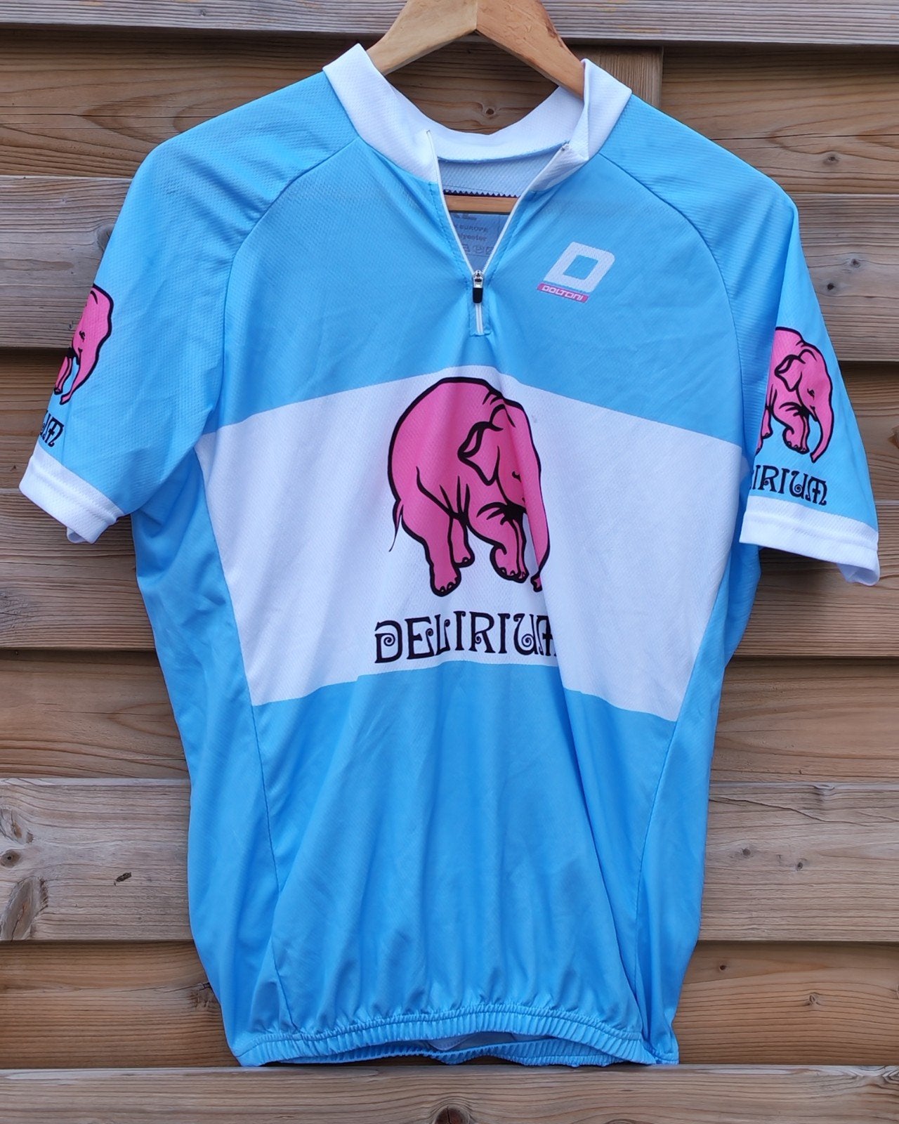Origineel Delirium Tremens wielershirt / cycling jersey, Ophalen of Verzenden, XL