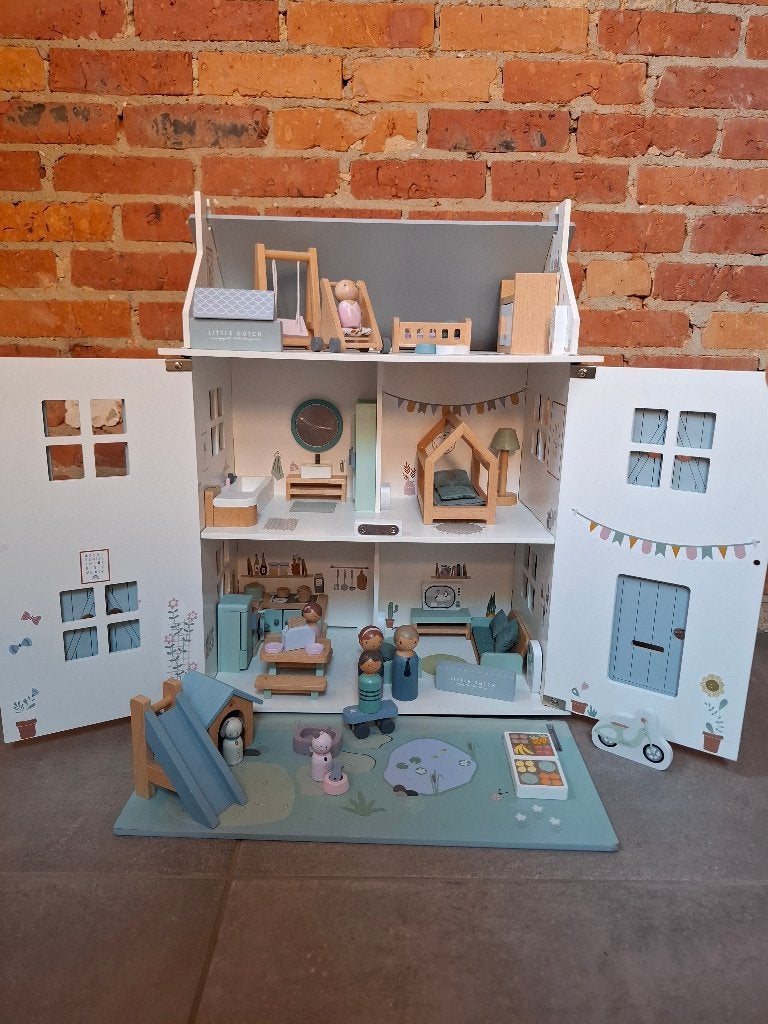 Little Dutch poppenhuis, Ophalen, Gebruikt, Poppenhuis