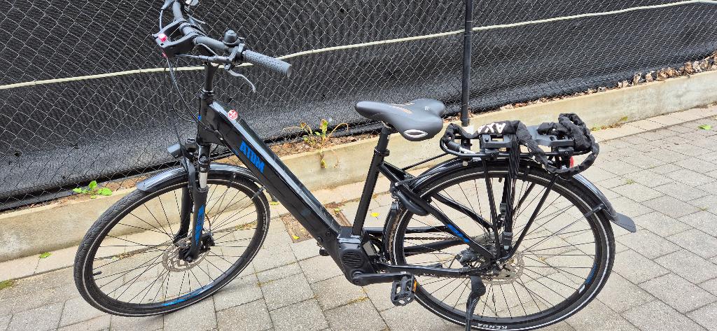 Elektrische dames fiets, Gebruikt, Versnellingen, Schijfrem, Ophalen