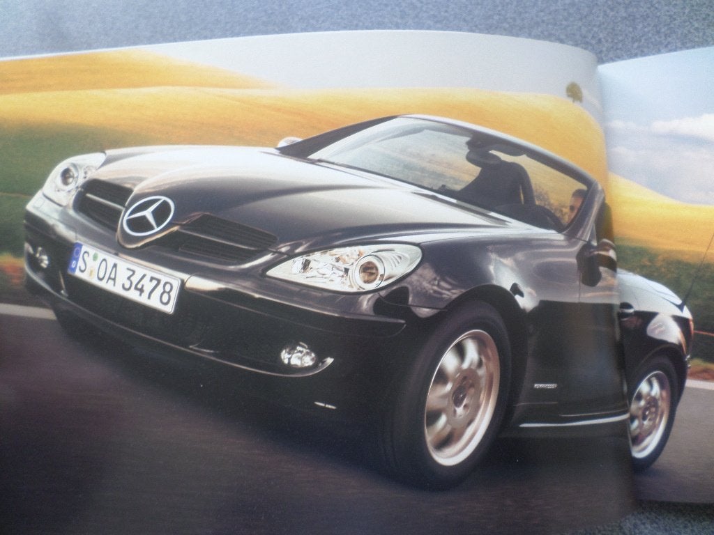 Brochure Mercedes SLK 200 230 55 AMG R171 2004, Enlèvement ou Envoi, Mercedes