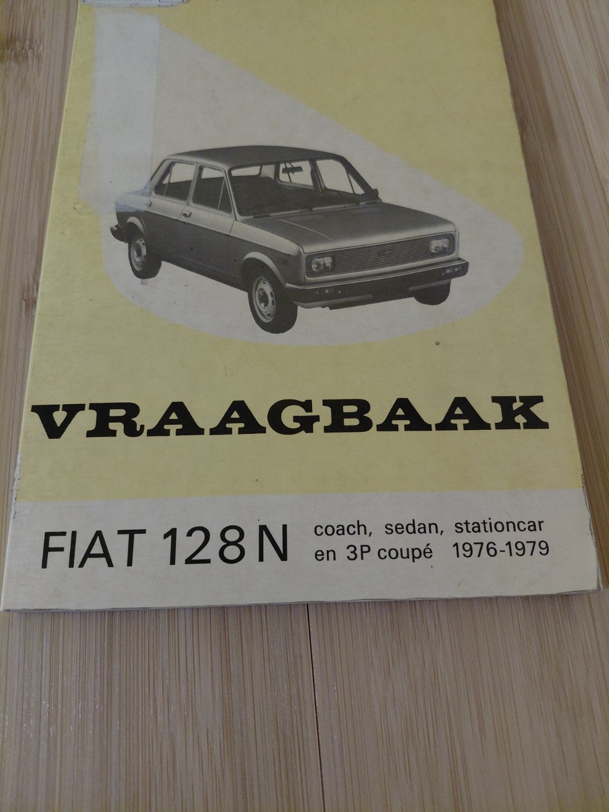 Fiat 128N manual, Enlèvement