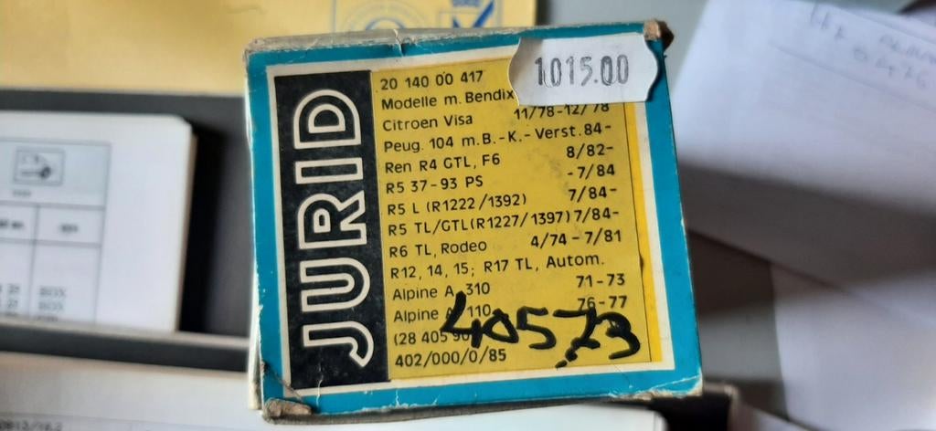 Plaquettes de frein Citroën, Fiat, Renault, Peugeot, Talbot, Enlèvement ou Envoi, Neuf