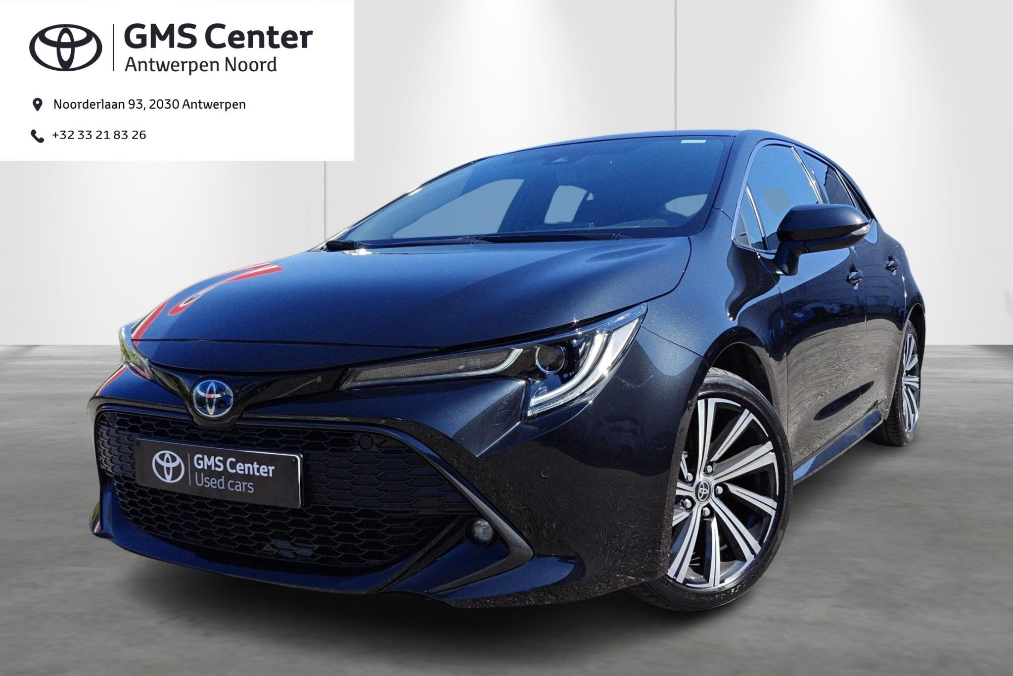 Toyota Corolla 1.8 Hybrid Style e-CVT - 2 ans KARE incl, Autos, 750 kg, Corolla, Noir, 5 portes