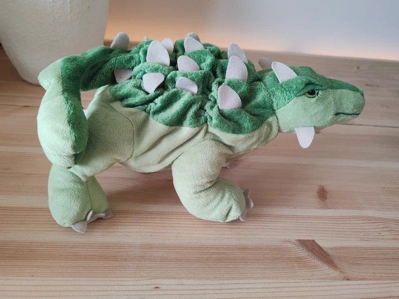 Ikea knuffel dinosaurus, Kinderen en Baby's, Speelgoed | Knuffels en Pluche, Groen, Ophalen of Verzenden, Zo goed als nieuw, Middelgroot (20 tot 80 cm)