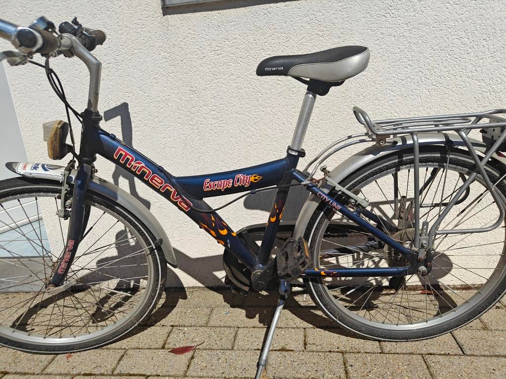 Minerva, escape city, 20inch, Fietsen en Brommers, Ophalen, Gebruikt