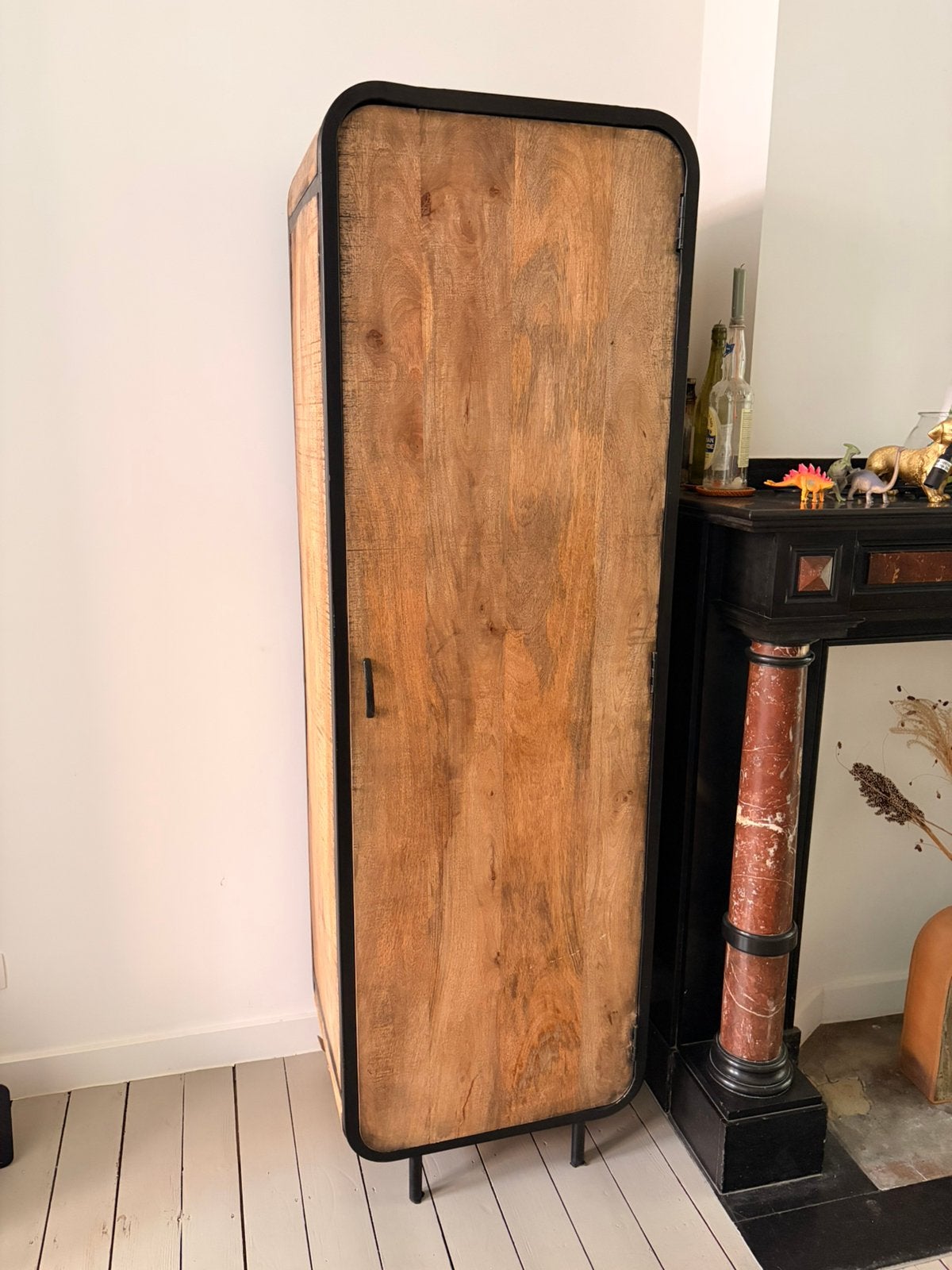 Handgemaakte steigerhouten kast, Ophalen, 50 tot 100 cm, 150 tot 200 cm, 25 tot 50 cm