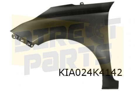 Kia Carens IV voorscherm Rechts (bij zijknipperlicht in spie, Neuf, Kia, -, -