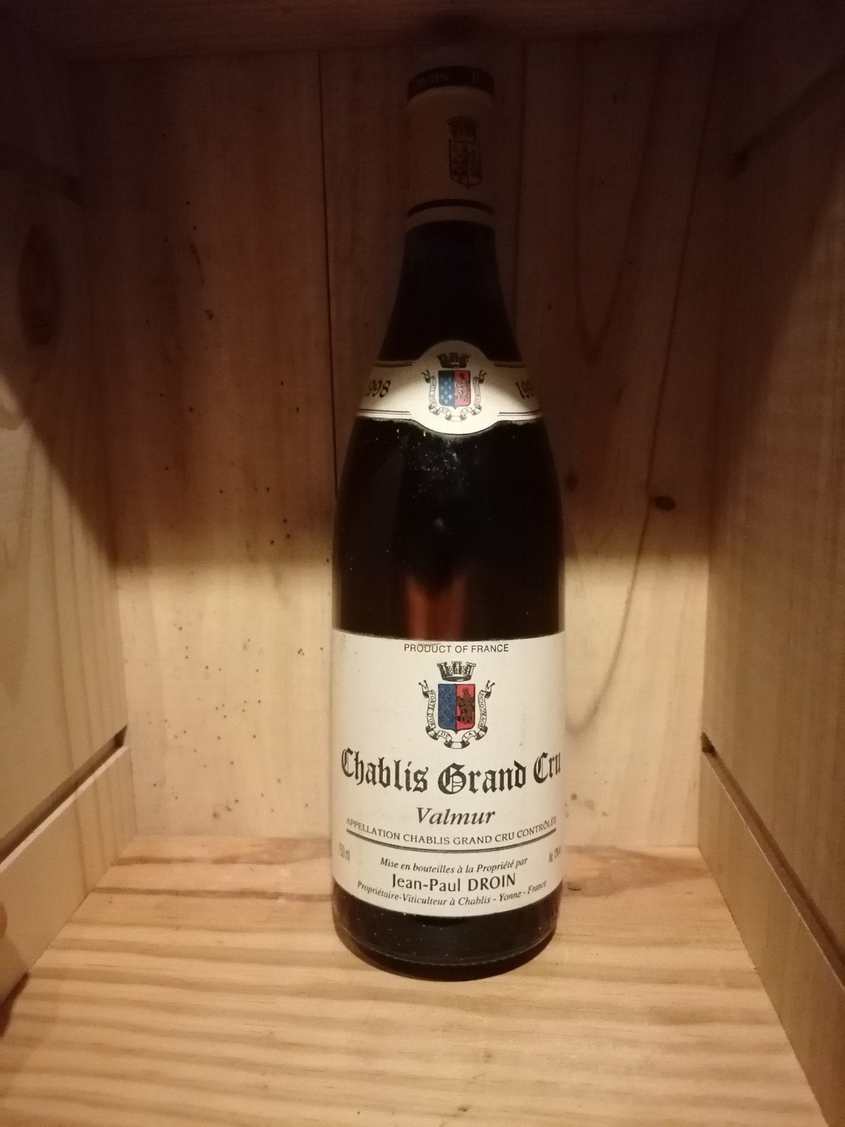 Chablis valmur 98, Enlèvement