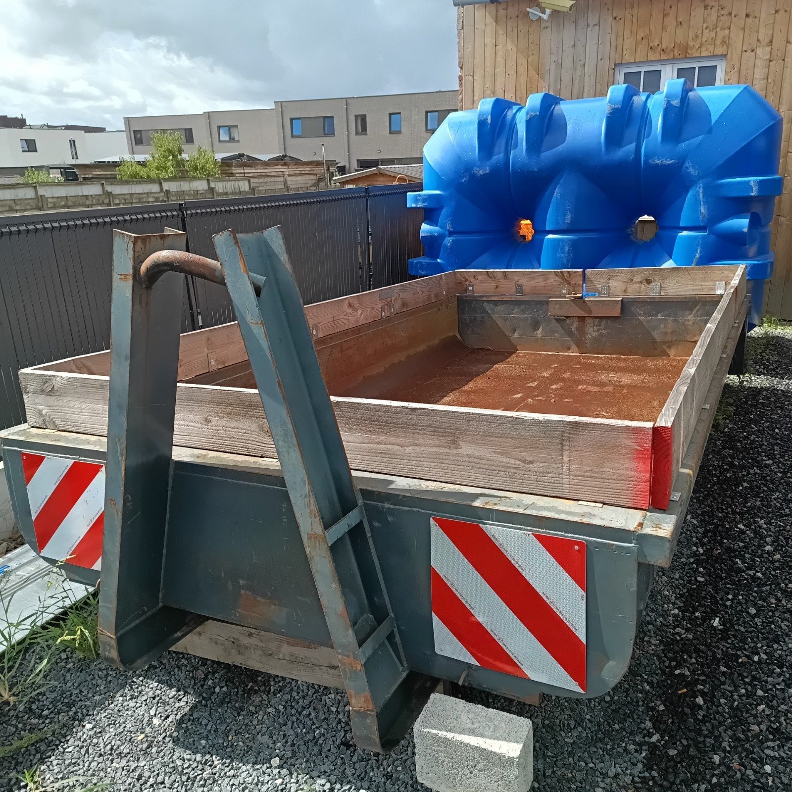 afzetcontainer, Ophalen, Gebruikt