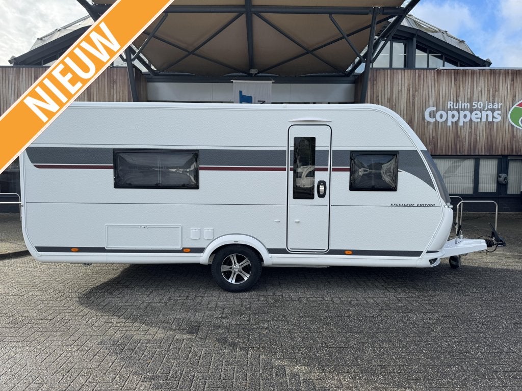 Hobby Excellent Edition 540 WLU xxl badkamer, Caravans en Kamperen, Rondzit, Hobby, Serviceluik, 6 tot 7 meter