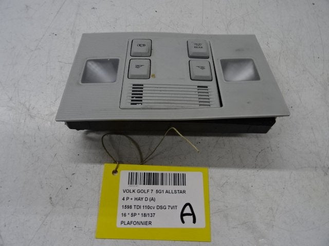 ECLAIRAGE DE PLAFONNIER Volkswagen Golf VII (AUA), Utilisé, Volkswagen