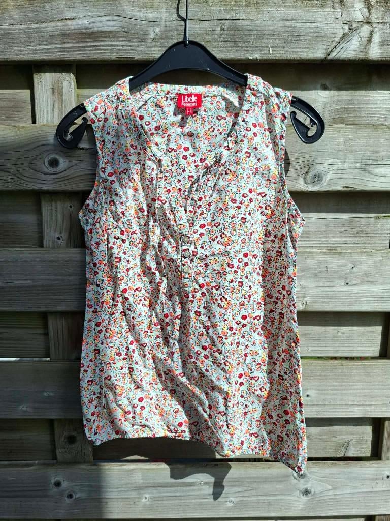 Blouse d'été à fleurs pour femmes (taille 36), Vêtements | Femmes, Autres couleurs, Taille 36 (S), Porté, Libelle femmes