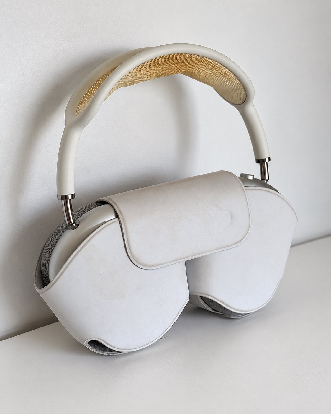 Apple AirPods Max Silver – originele case – goede werking, Ophalen, Gebruikt, Zilver, Draadloos