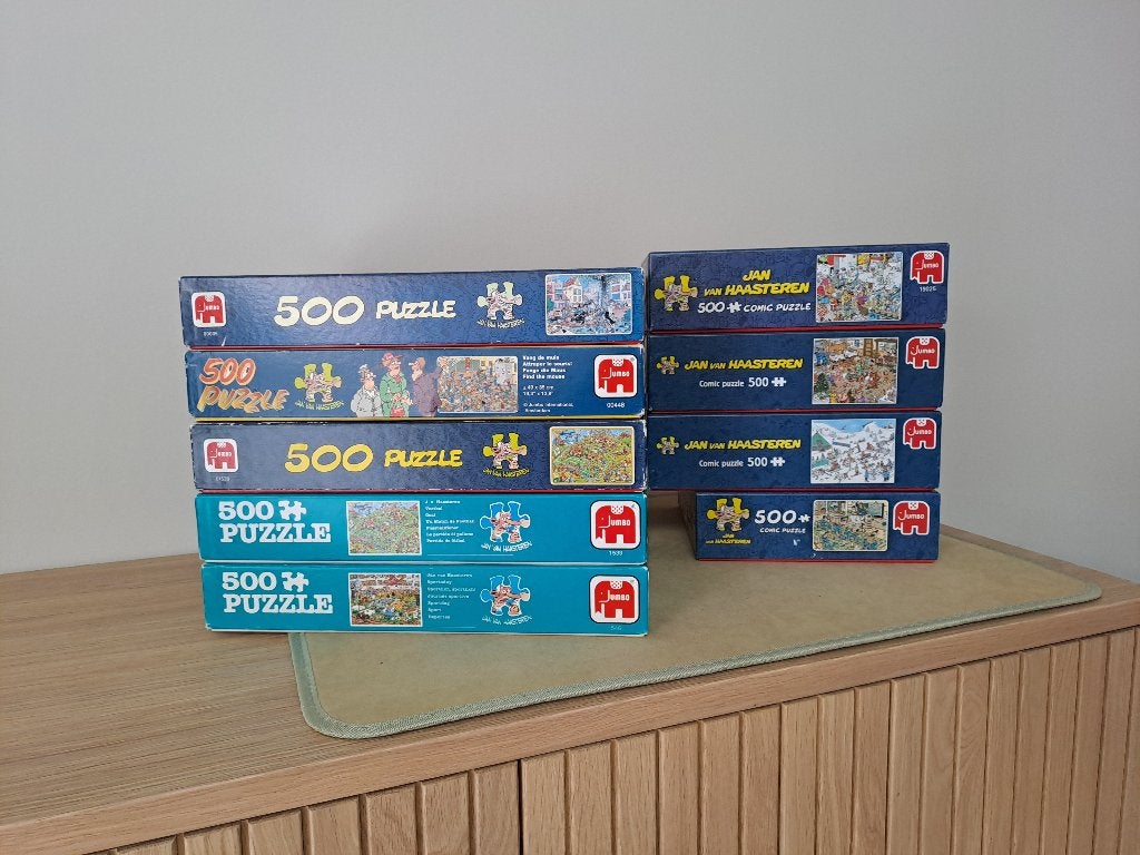 Jan Van Haasteren 500, Enlèvement ou Envoi, 500 à 1500 pièces, Comme neuf, Puzzle
