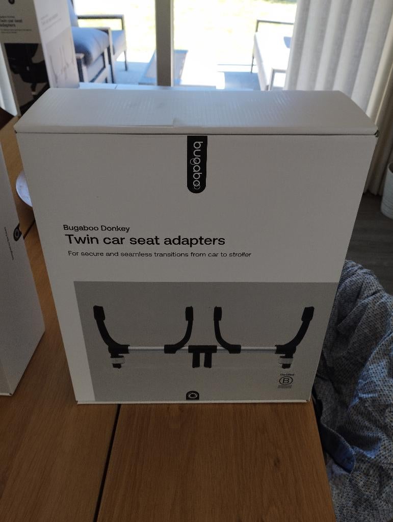 Bugaboo twin adapter 50eu, Ophalen of Verzenden, Nieuw, Overige merken