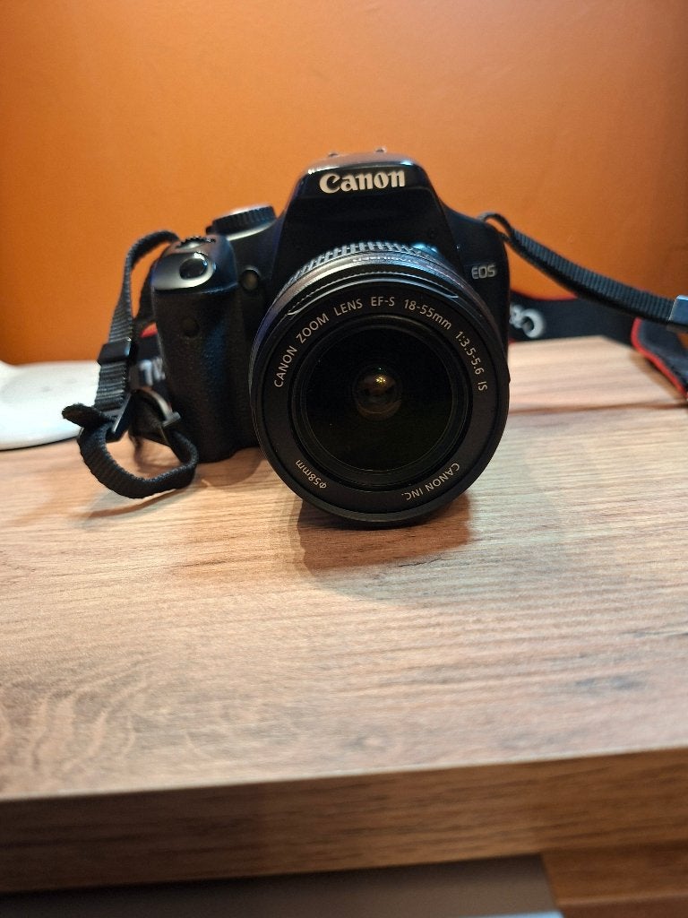 Canon EOS 450D, Audio, Tv en Foto, Beeldstabilisatie, Gebruikt, Spiegelreflex, Accu
