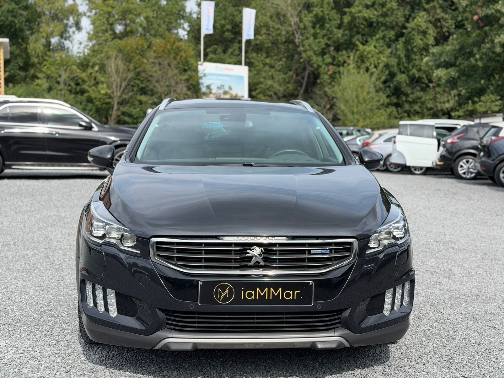 PEUGEOT 508 RXH - 2.0 DIESEL - AUTOMAAT - FULL OPTION, Auto's, Zwart, Leder, Bedrijf, Onderhoudsboekje