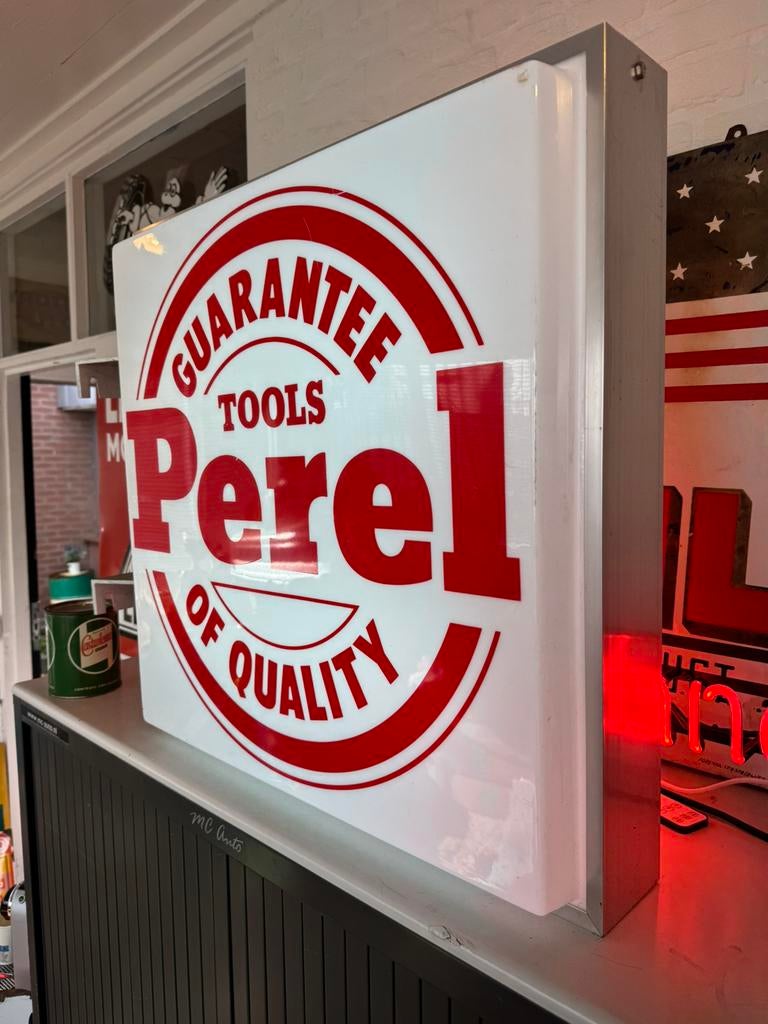 Boîte à lumière publicitaire Perel Tools, Enlèvement, Utilisé, Table lumineuse ou lampe (néon)