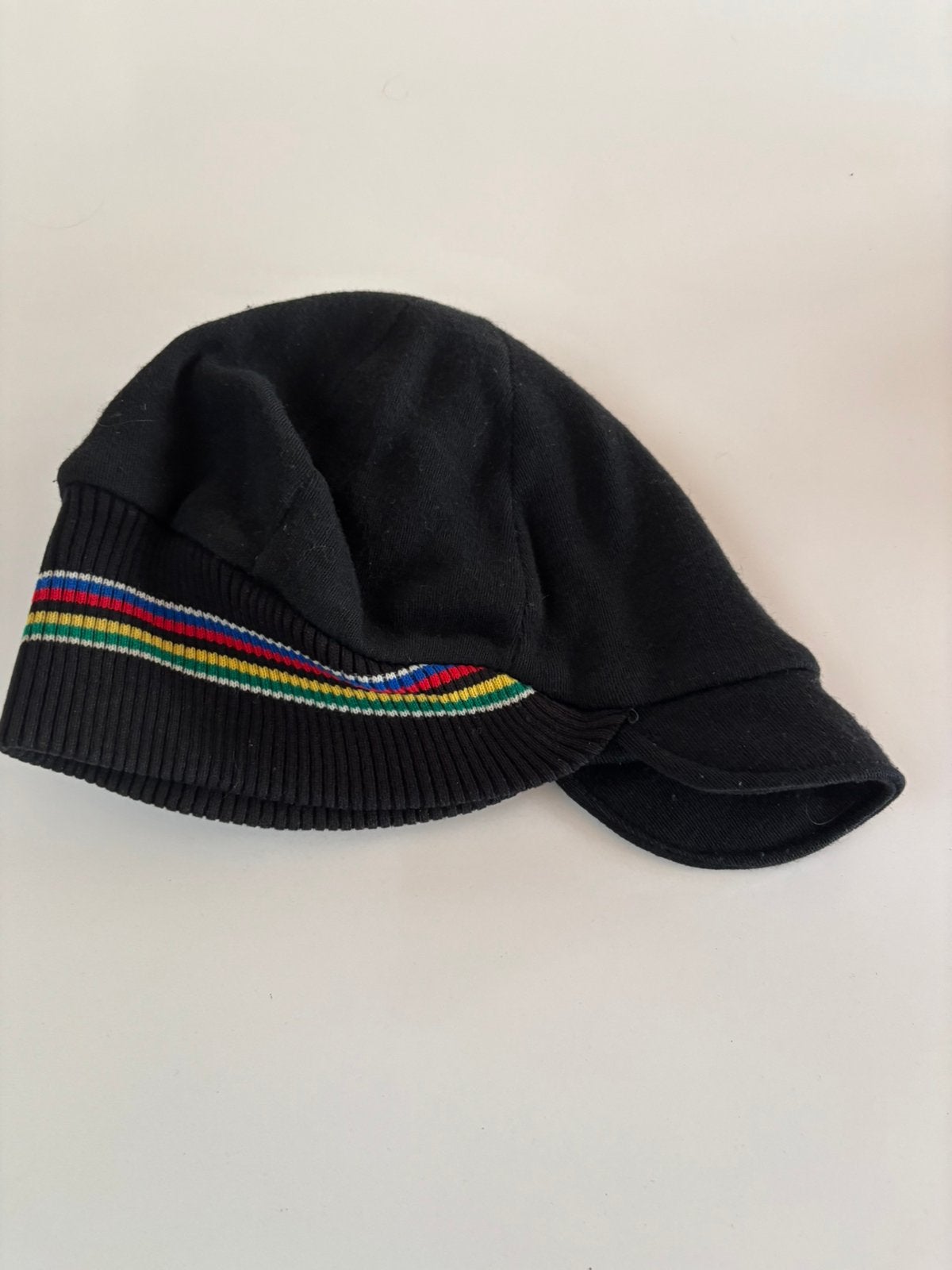Vintage wielerpet - regenboogkleuren - campitello, Ophalen of Verzenden, Zo goed als nieuw