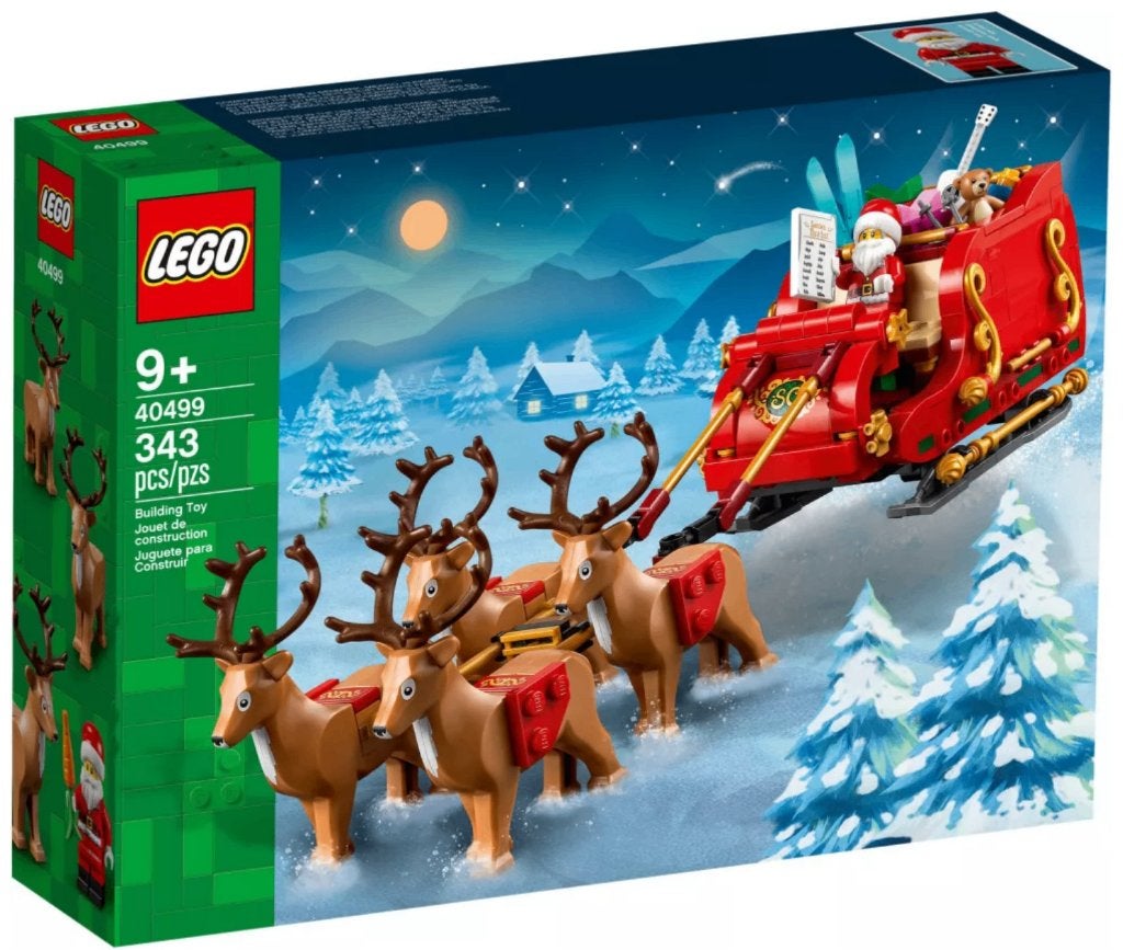 LEGO 40499 Santa's Sleigh Traîneau Père Noël – Neuf Retired, Enfants & Bébés, Neuf, Lego, Ensemble complet, Pièces supplémentaires incluses