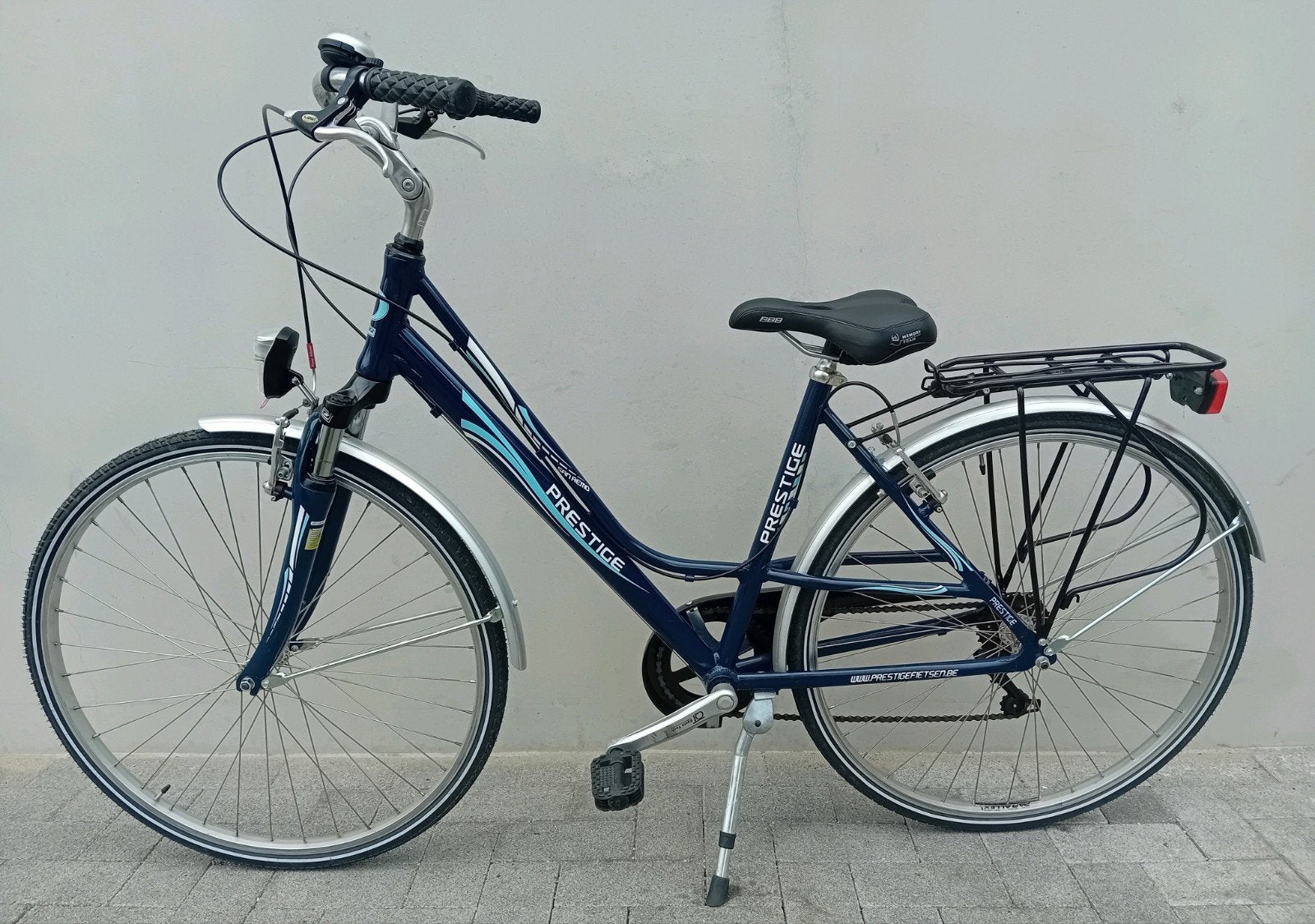 Meisjesfiets alu Prestige San Remo 6speed maat48 NWP 550€🚴, Neuf, Autres marques, Frein sur jante, Moins de 10 vitesses