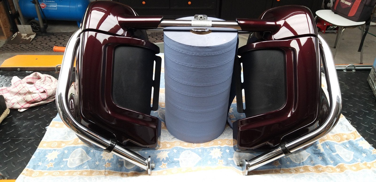 Valbeugel compleet, Motos, Accessoires | Valises & Sacs, Enlèvement