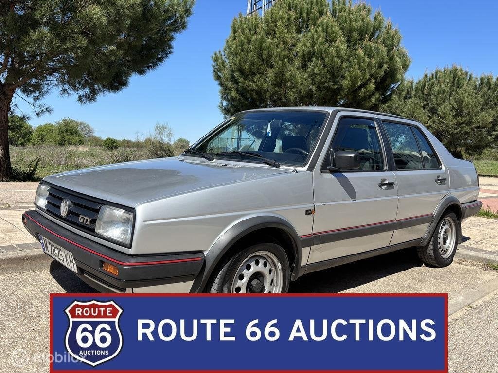 Volkswagen Jetta GTX | 1989 | Route 66 Auctions, Auto's, Oldtimers, Volkswagen, Zwart, Bedrijf, Handgeschakeld