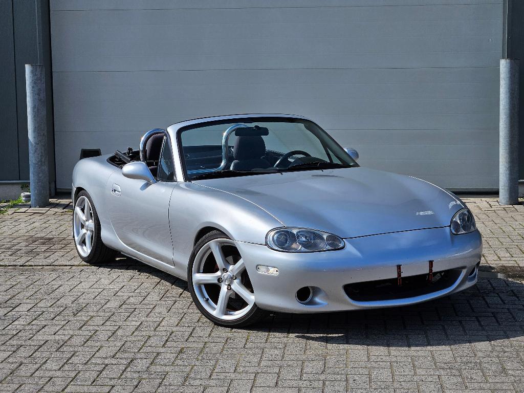 Mazda MX-5 NB 1.6i 16v, Autos, Mazda, Euro 2, Argent ou Gris, Achat, Entreprise