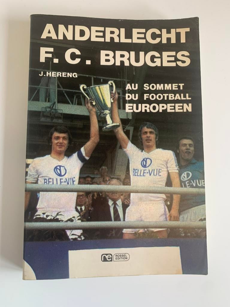 Livre « Anderlecht et le F.C Bruges en Europe », Enlèvement ou Envoi, Utilisé