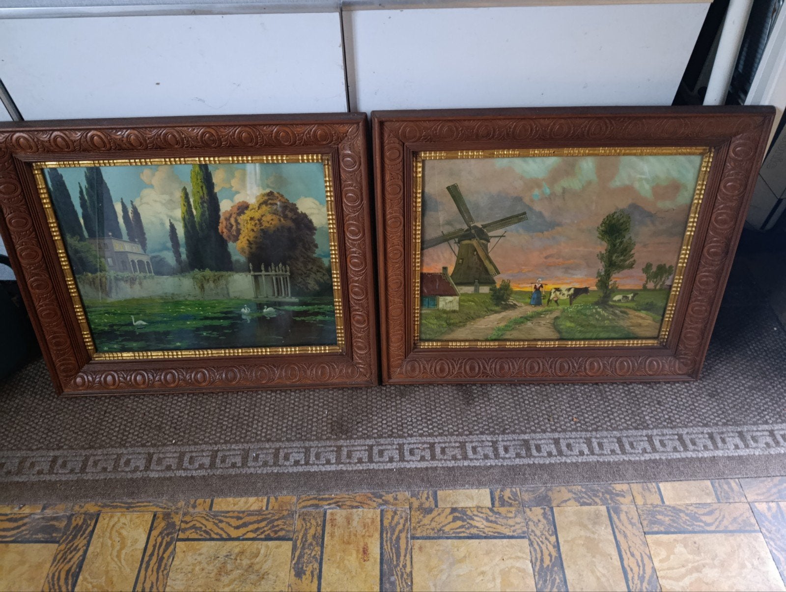 4 printen en 2 etsen, Enlèvement