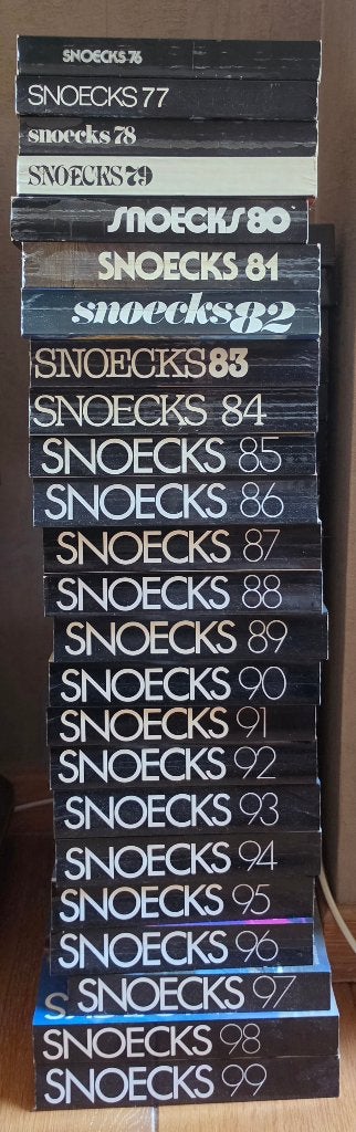 Prachtig lot van 45 Snoecks boeken (1976 t/m 2018), Boeken, Ophalen, Zo goed als nieuw, Overige onderwerpen