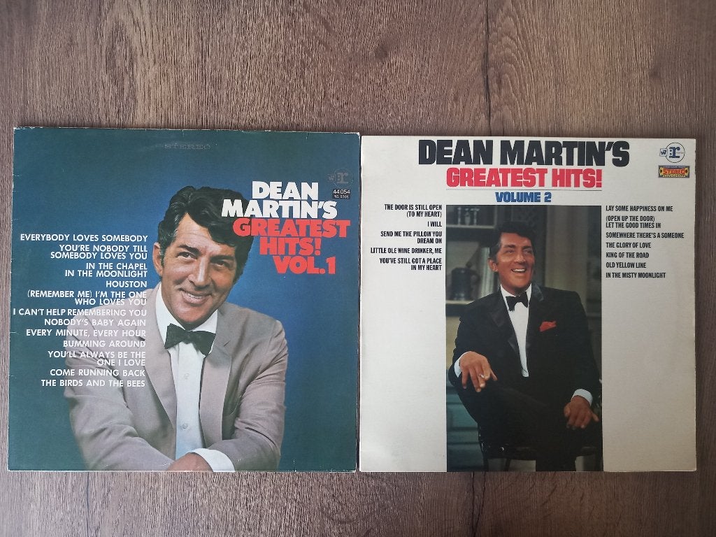 2x vinyl Dean Martin Greatest Hits deel 1+2 Jazz Pop, Ophalen of Verzenden, 12 inch, Jazz