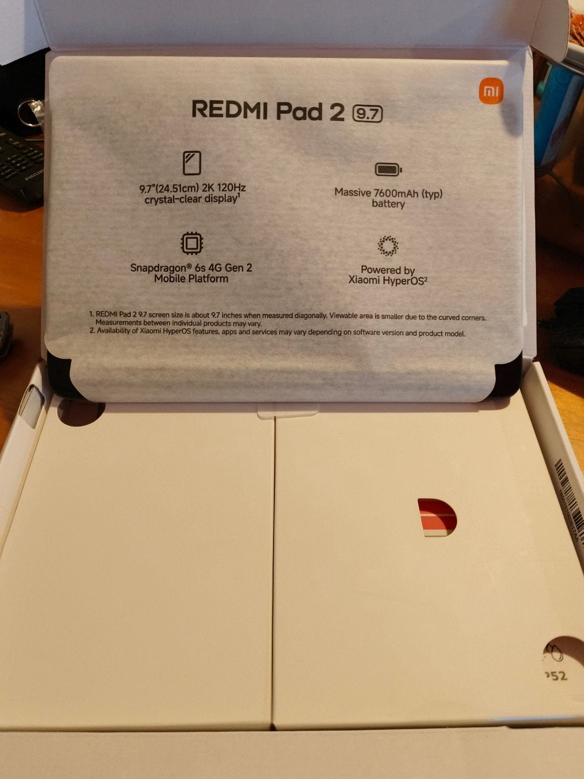 Xiaomi Redmi Pad, Xiaomi, 128 GB, Wi-Fi, Uitbreidbaar geheugen