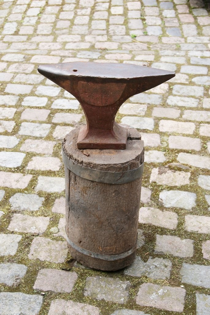 Aambeeld op blok, Doe-het-zelf en Bouw, Ophalen, Gebruikt