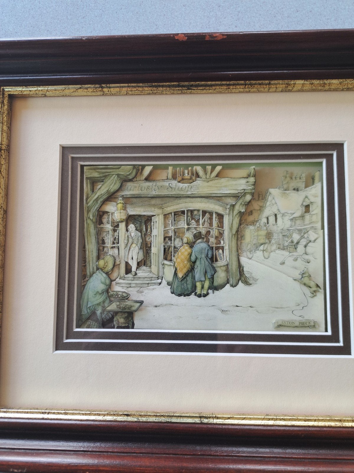 relief anton pieck, Antiek en Kunst, Ophalen