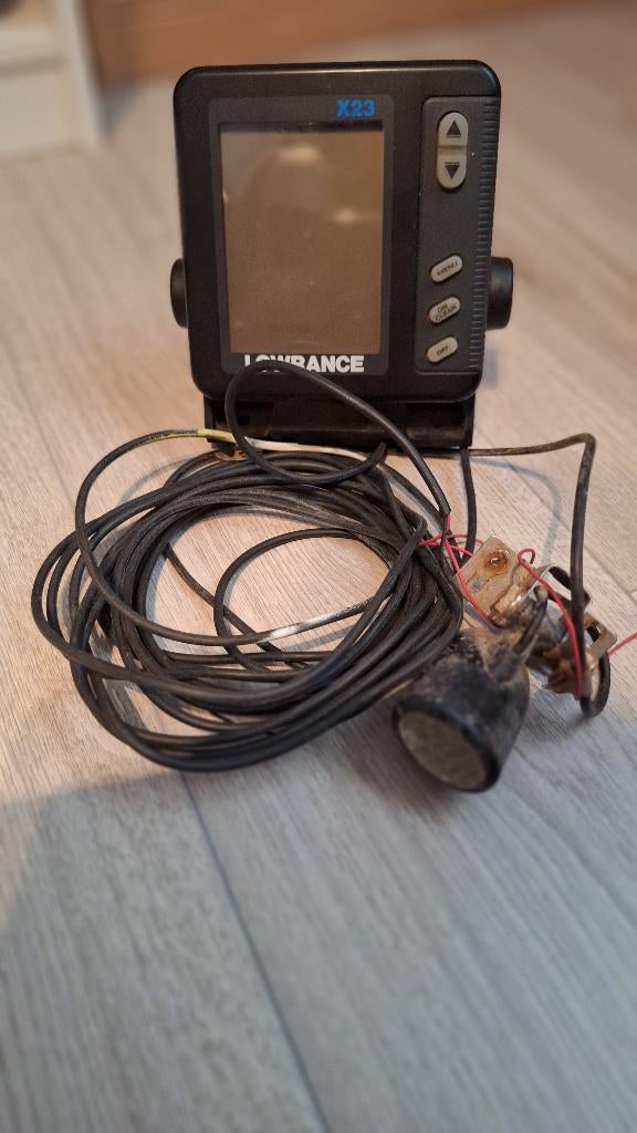 Lowrance X23 dieptemeter, Watersport en Boten, Ophalen, Gebruikt, Kaartplotter of Fish Finder