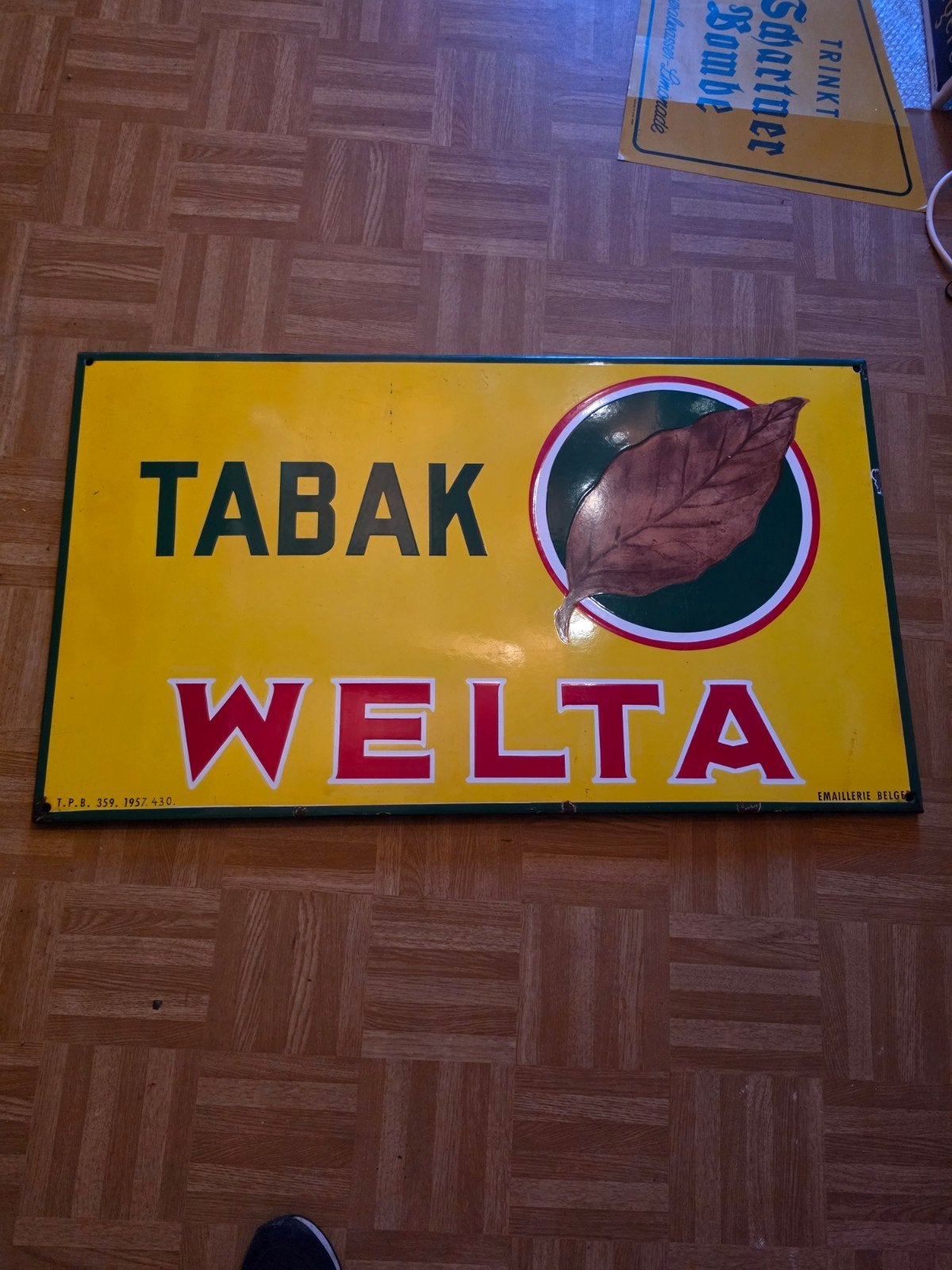WELTA emaille, Ophalen