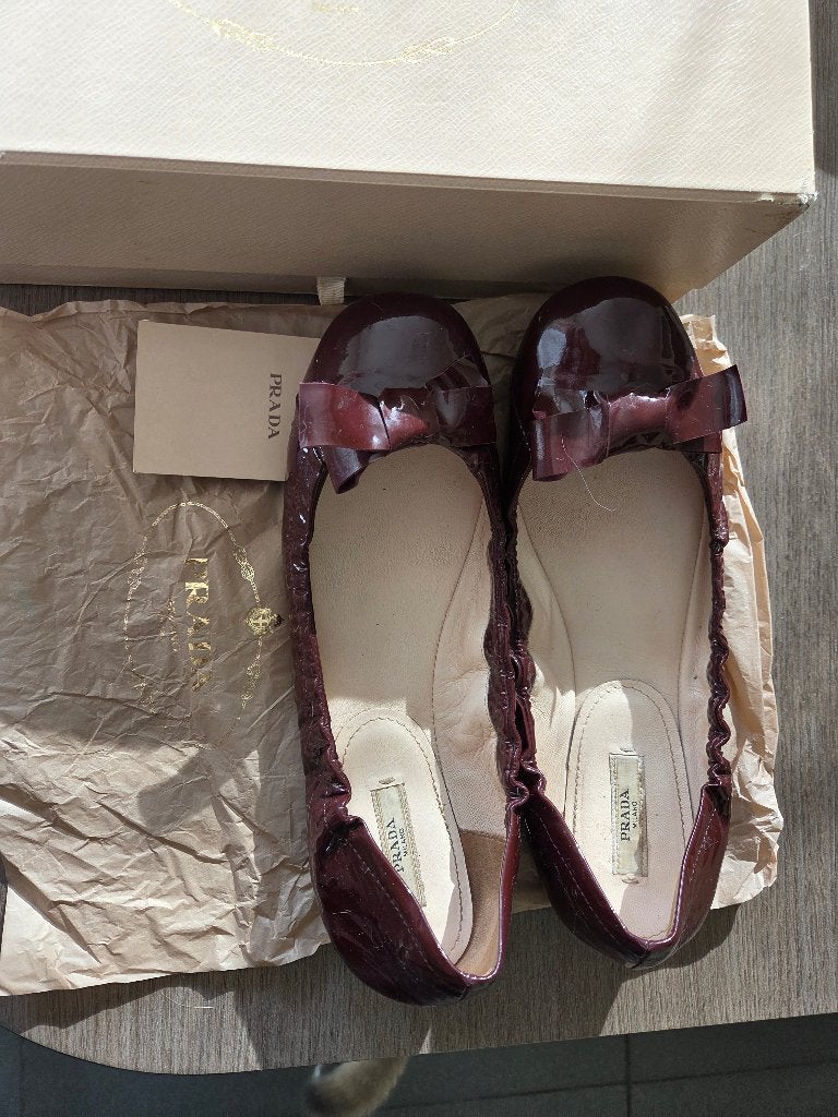 Dames schoenen Prada, Vêtements | Femmes, Autres couleurs, Comme neuf, Ballerines, Prada